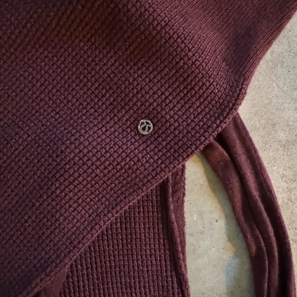 Lululemon The Sweater Life Heathered Bordeaux - Picture 3 of 3